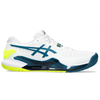 TÊNIS ASICS GEL RESOLUTION 9 - WHITE/RESTFUL TEAL